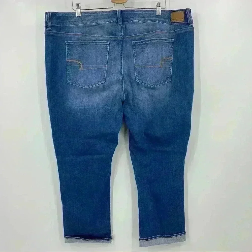 AE Ne(x)t Level Artist Crop Jean‎ Size 24 Long NWT